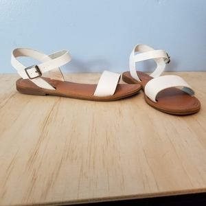 Rampage Y-Not Simple Sandel White 7.5